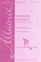 Miserere Mei Deus SSAA choral sheet music cover